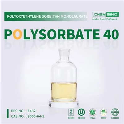 Dapatkan Hasil Pengemulsian Terbaik Dengan Polysorbates Liquid Polysorbate 40 CAS NO.9005-66-7