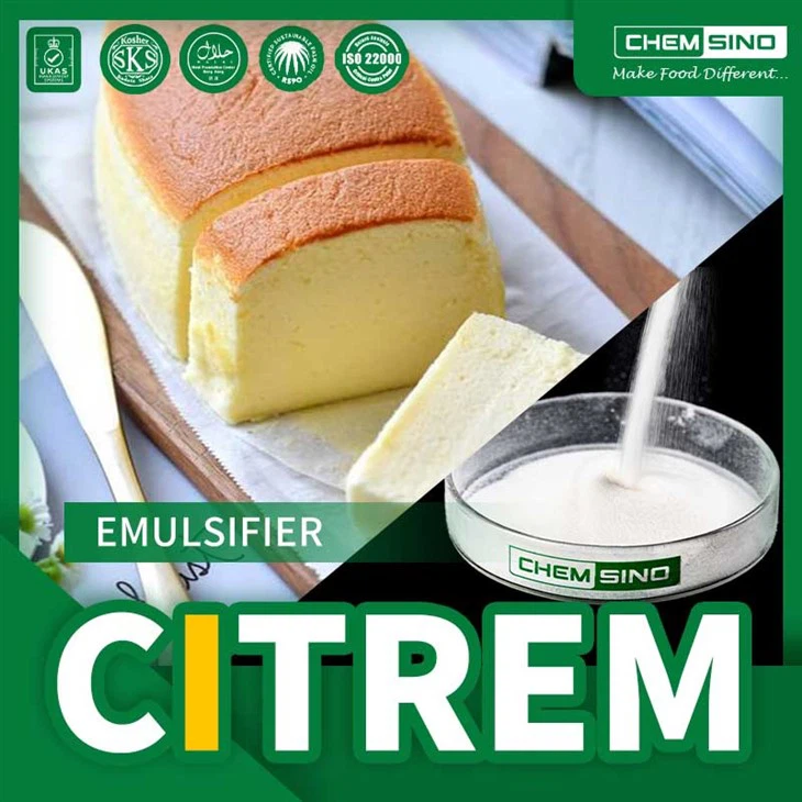 Pengemulsi Makanan Kimia E472C Citrem untuk Dijual