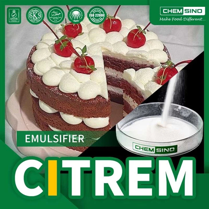 Citrem Emulsifier Citric Acid Esters Of Mono And Diglycerides in Baking