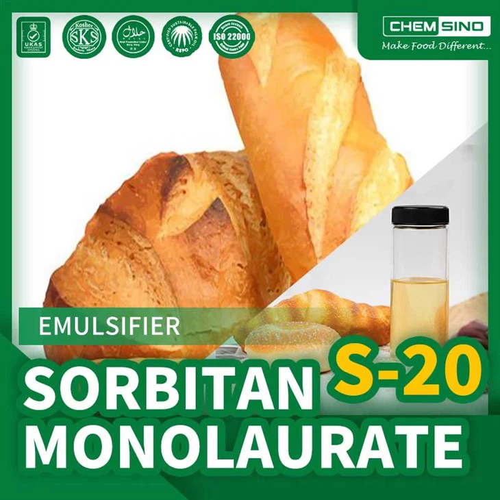 Ucapkan Selamat Tinggal Kepada Pemisahan Dengan Sorbitan Ester Sorbitan Monolaurate (S-20) Pengemulsi NO CAS.1338-29-2