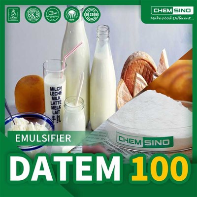DATEM 100 peratus Terutamanya Digunakan Sebagai Pengemulsi Untuk Mengadun Minyak Dan Bahan Berasaskan Air