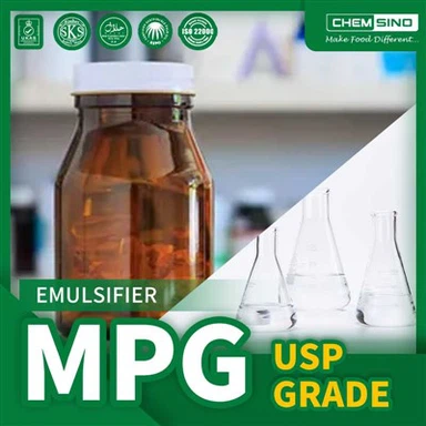 Pengemulsi Propylene Glycol USP Gred Digunakan Untuk Pharma CAS NO. 57-55-6