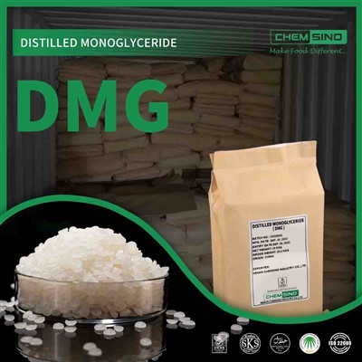 Nombor CAS Aditif Makanan Profesional 31566-31-1 Tablet DMG Monogliserida Suling