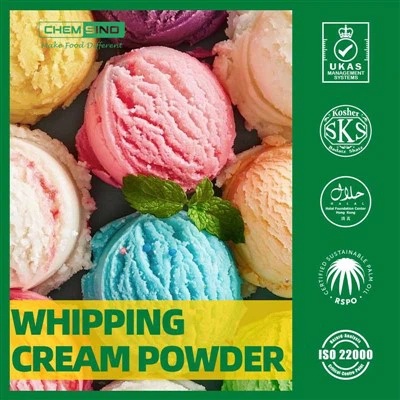 Serbuk krim cambuk harga yang kompetitif dalam kek dan ais krim